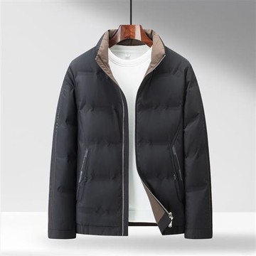 【巴黎精品】真 羽絨90%鴨絨 羽絨外套鴨絨夾克-厚重耐寒經典款式男外套3色a1ix44