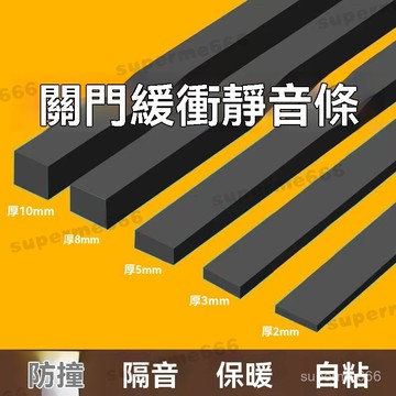 門框密封條 門縫海綿密封膠條 門縫擋條 防撞門擋 靜音門條 加厚EVA緩衝海綿 靜音減震 床板吱吱聲 關門靜音調