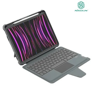 NILLKIN iPad Pro 11(2024/M4)悍能鍵盤保護套(悍靈磁吸背光版)實體鍵盤 注音 倉頡
