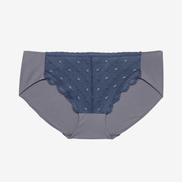 une nana cool-M-L中低腰三角內褲(藍)-US0422N8