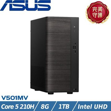 ASUS華碩 V500商用桌機 Core 5 210H/8G/1TB SSD/W11/H-V501MV-05210H137WB