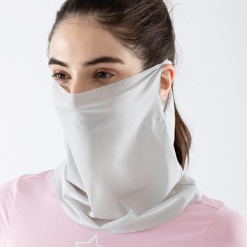 高爾夫防曬面罩女冰絲冰感面紗全臉護頸遮陽透氣口罩戶外運動