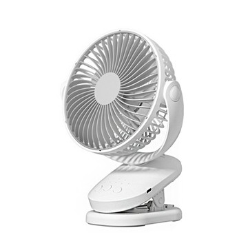 【HJY】鴻嘉源 8吋夾式風扇-白