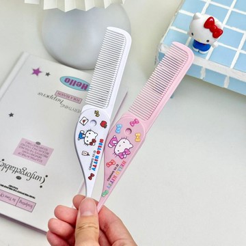 ✨臺灣出貨✨hello kitty爆款摺疊梳凱蒂貓梳子ins可愛便攜式隨身迷你尖尾梳