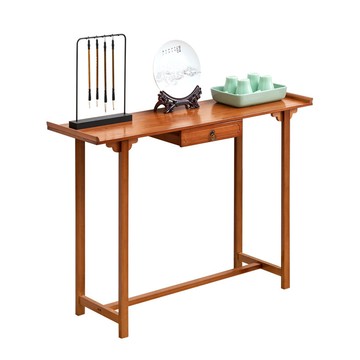 【HappyLife】楠竹復古供桌 80公分 Y10439原