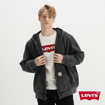 Levi s 男款 連帽鋪棉Workwear外套