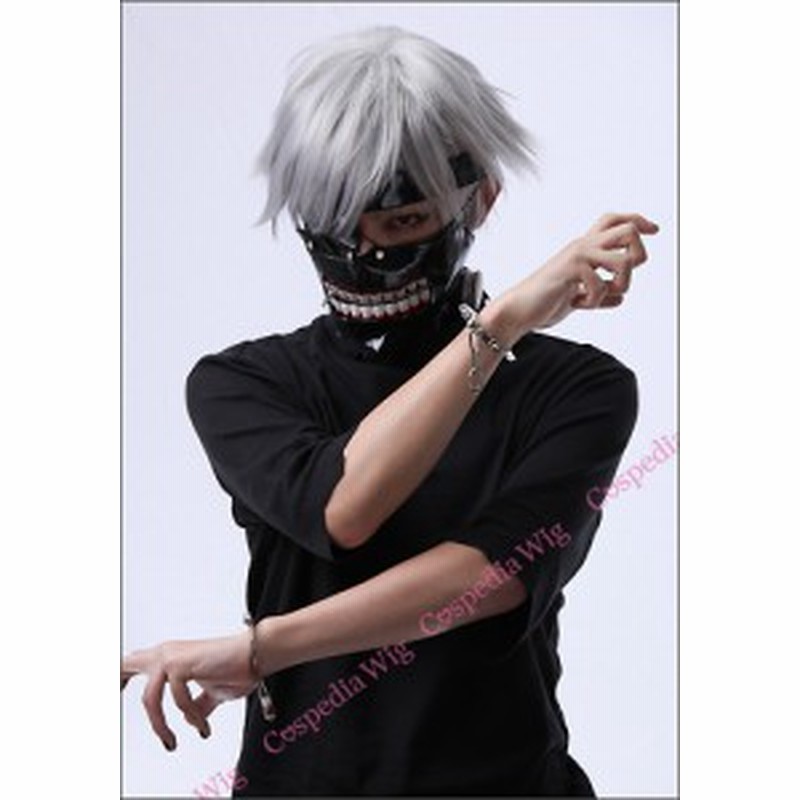 東京喰種 トーキョーグール カネキ 覚醒後 風 ウィッグ キャラウィッグ コスプレウィッグ フルウィッグ コスプレ 耐熱 通販 Lineポイント最大1 0 Get Lineショッピング
