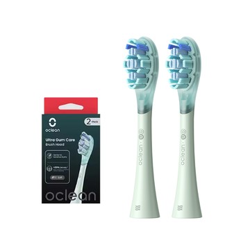 [歐可林] UG01極致護齦型刷頭(綠柄/全系列通用)兩支盒裝