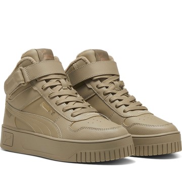 PUMA CARINA STREET BOOTIES 米白色女款鞋子