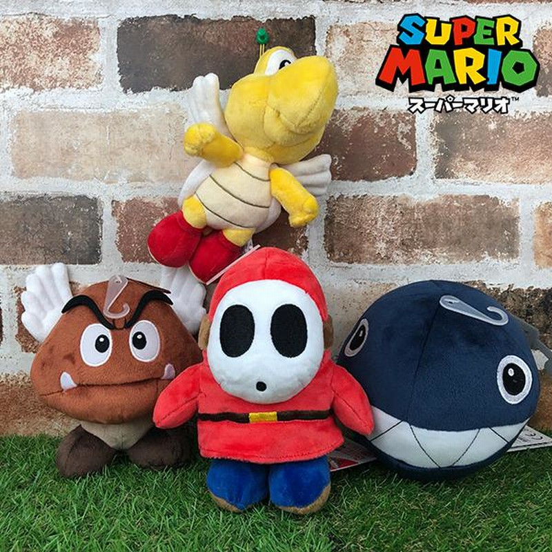 スーパーマリオ ぬいぐるみ (S) (パタパタ/パタクリボー/ワンワン/ヘイホー)
