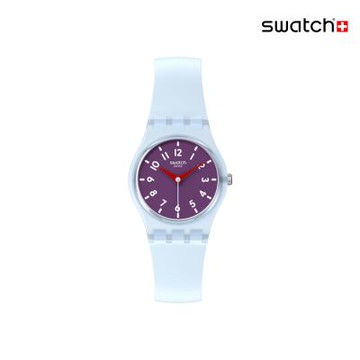 Swatch POWDER PLUM 經典手錶/女錶/瑞士製造 LL126 (25mm)