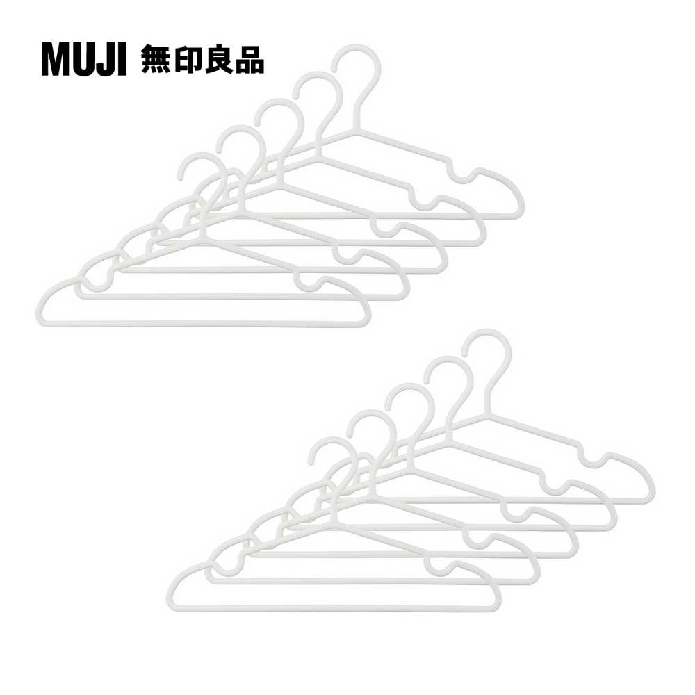 再生聚丙烯衣架/10入10入組/單支約寬42cm【MUJI 無印良品】