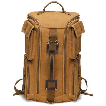 七色棉復古簡約大容量旅行雙肩背包大容量男女通用多功能雙肩電腦