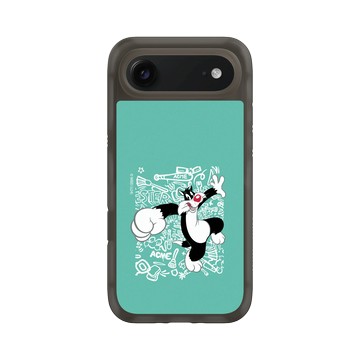 iPhone Air AirX 本質黑 - 樂一通 Looney Tunes - 亂花系列-傻大貓
