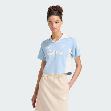 短版短袖 POLO 上衣