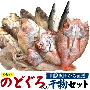 干物セット のどぐろ 高級魚 干物 Cセット アマダイ ササカレイ するめいかなど 詰め合わせ 島根県産 浜田 産地直送 お歳暮 ギフト 贈物