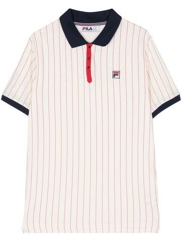 Fila - striped cotton polo shirt - men - Cotton - XL - Neutrals