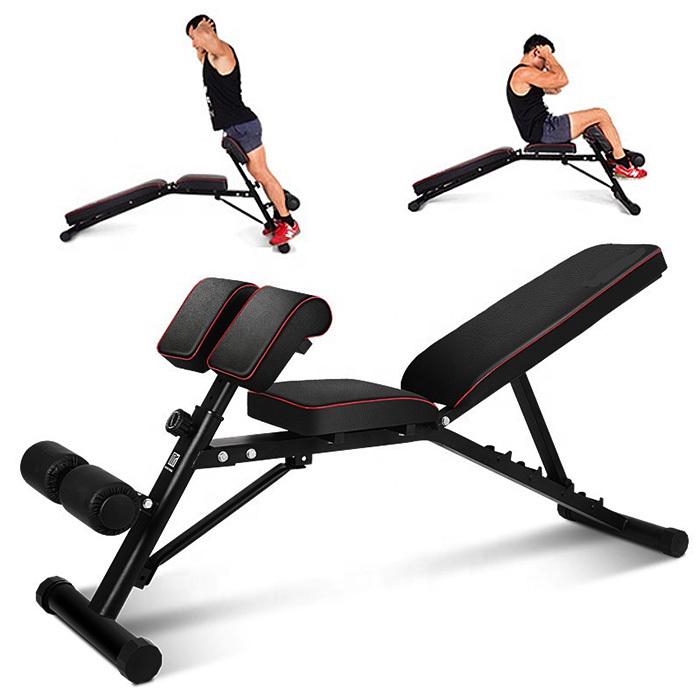 【特価！】トレーニングベンチ 筋トレ ダンベル バーベル 折りたたみ 腹筋台 トレーニング ベンチ 器具 筋トレ ダンベル バーベル 腹筋 背筋