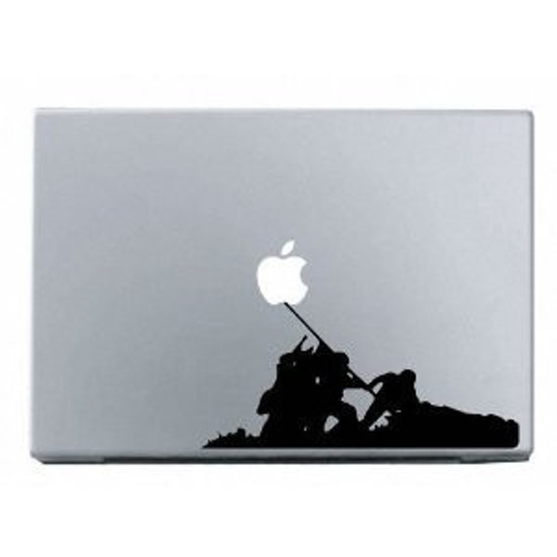 Macbook ステッカー シール Banksy Iwo Jima 通販 Lineポイント最大3 0 Get Lineショッピング
