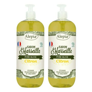 Alepia Marseille 液態馬賽皂 檸檬 1000毫升 X 2入