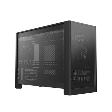MONTECH 君主 TEN 黑 模組化機殼 (M-ATX/全網孔/3種安裝模式)