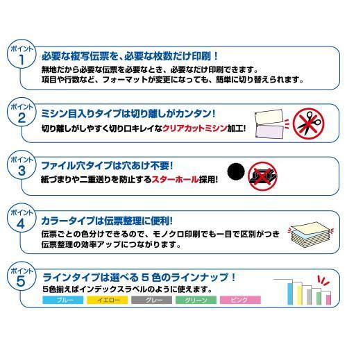 ヒサゴ 複写マルチプリンタ帳票 A4 白紙 2面 100枚 BPC2002