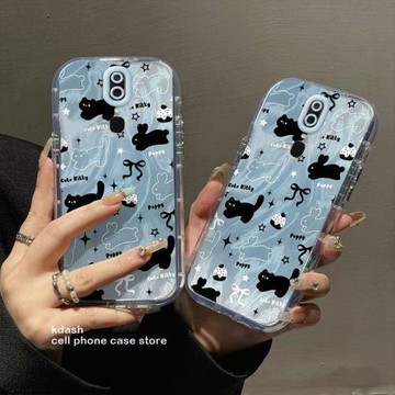 適用于OPPOA9手機殼A9x新款4G網紅爆款PCAM10‌外殼卡通可愛軟殼兔子貓咪高級泡芙羽紗殼防摔暈染保護殼