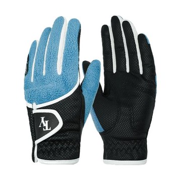 秋冬高爾夫手套兒童保暖防滑手套 搖粒絨男女童防寒手套可觸屏1雙