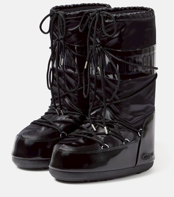 Moon Boot Icon Glance satin snow boots
