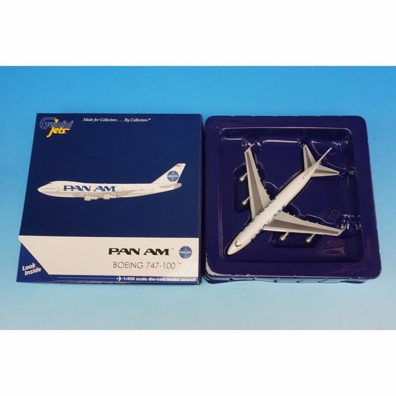 パンナム B747-100 Gemini Jets 1/400 ダイキャスト パンナム B747-100 Gemini Jets 1/400 ダイキャスト - メルカリ