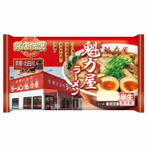 銘店伝説 ラーメン魁力屋(かいりきや) 2人前×6袋×2ケース アイランド食品   京都   醤油味   半生めん   歯切れのいい細麺