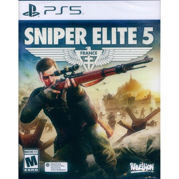 狙擊之神 5 狙擊精英 5 Sniper Elite 5 - PS5 中英日文美版