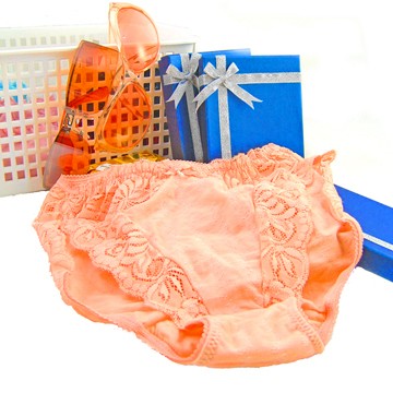 日本進口【千趣會】義大利製造性感時尚甜橙內褲