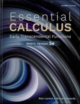 Essential Calculus: Early Transcendental Functions 5/e (Metric Version) (5版) Larson/Edwards  Cengage