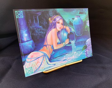 【限量明信片】東方十二星座－水瓶座聖誕禮物 交換禮物