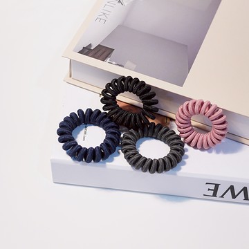 G＆G不傷髮電話線-韓國直送-基礎O束-髮束-髮圈-髮繩-多色可選