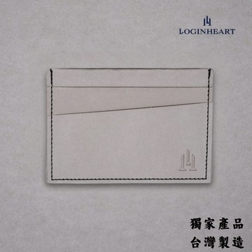 LOGINHEART｜全防護屏蔽感應卡夾 木質冷灰 名片夾 可客製 5卡層皆受屏蔽 防盜刷 防消磁 台灣製造獨家精品
