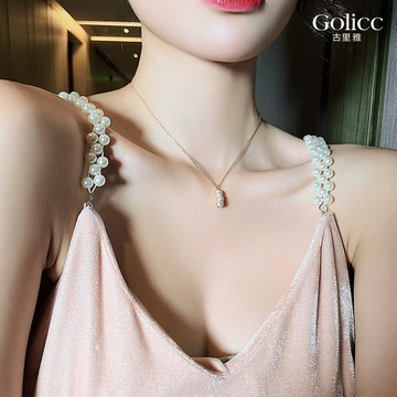 【Gulicc】古莉可 項鍊 玫瑰金花生項鍊