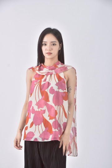 (S) mng無袖粉色上衣