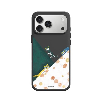 iPhone 17 Pro Max SolidX 黑 - 幾米 Jimmy Liao - 遺失了一隻貓日光浴