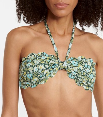 Marysia Chesapeake floral bikini top