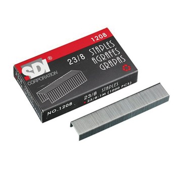 【SDI 手牌】重力型 訂書針 釘書針 23/8 10小盒/ 中盒 1208