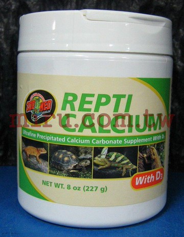 【西高地水族坊】ZOO MED(ZOOMED) D3鈣粉 8OZ.