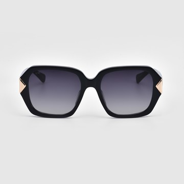 【For Art's Sake】時髦方框 黑金款墨鏡Frankie SF018BK