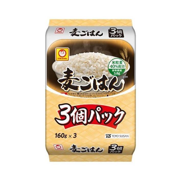 東洋水産 マルちゃん 麦ごはん 3個パック 160g×3