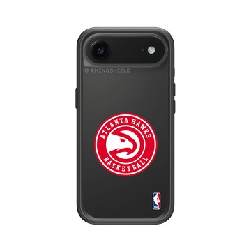 iPhone Air Mod NX -邊框背蓋組合 (相機按鈕) 黑 - NBA - Logo-亞特蘭大老鷹 Atlanta Hawks