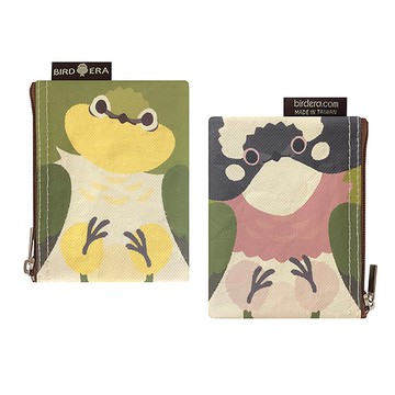 Sunny Bag x BIRD ERA鳥時代 萬用袋(小)-綠綠白頭