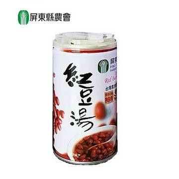 【屏東縣農會】屏農紅豆湯-320公克x6入