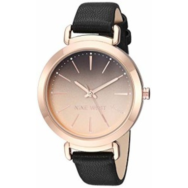 腕時計 ナインウェスト レディース Nine West Women's Strap Watch, NW