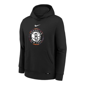 NIKE NBA 青少年 城市版 CLUB HOODY 連帽T恤 籃網隊